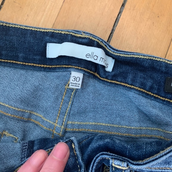 Ella Moss high waisted skinny jeans - size 30 - Picture 4 of 5